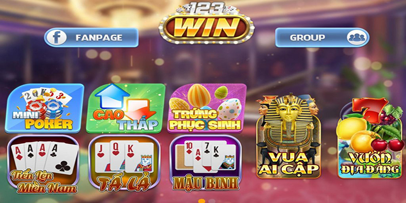 Giới thiệu về cổng game nổ hũ đổi thưởng 123WIN